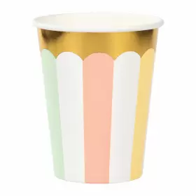 Creative Converting 039938783341 Pastel Celebrations 9 Oz Paper Cups 24 Count For Guests