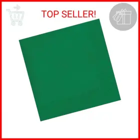 Creative Converting 073525651842 Touch Of Color 2-ply 50 Count Paper Lunch Napkins Emerald G Creative Converting 073525651842 Touch Of Color 2-ply 50 Count Paper Lunch Napkins Emerald G