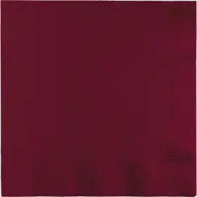 Creative Converting 073525810058 Bulk Burgundy 2 Ply Luncheon Napkins 600 Per Case