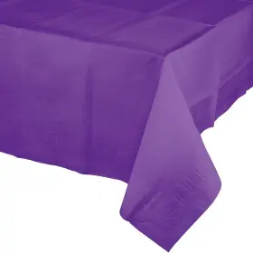 318935 Creative Converting Paper Table Covers With Poly Backing Amethyst 8 Foot