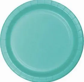 324772 Creative Converting Teal 9 Inch Paper Plates 24 Per Pack Party Tableware Decorations Supplies