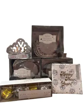 666181 Creative Converting New Years Eve Bling Sparkle Disco Ball Holiday Party Paper Luncheon Napkins