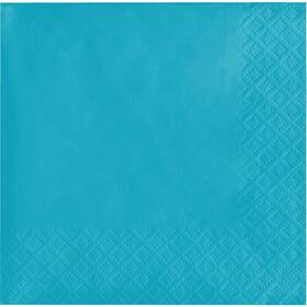 Creative Converting 801039b Solid Bermuda Blue 2-ply Beverage 50 Count