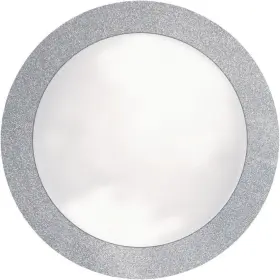 861800 Creative Converting 16pc Set Glitter Placement Plate Mat Decorative Silver 14 Inch Round 2 Packs