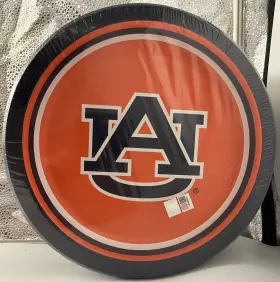 Psl29879 Creative Converting Auburn Tigers Premium Heavy Paper Plates 85 Ct Football Party 10 1/6 Inch War Eagle