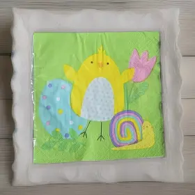 Creative Expressions 039938996468 Easter Napkins Spring Chicks Beverage 16 Ct