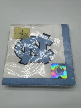 76408 Cypress North Carolina Tar Heels Ncaa College Sports Graduation Party Luncheon Napkins