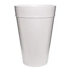 32tj32 Dart Foam Drink Cups 32oz White 25/bag 20 Bags/carton