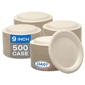 9fbrp1 Dart 9 Inch Diameter Proplanet Seal Compostable Fiber Natural 9fbrp1 Dart 9 Inch Diameter Proplanet Seal Compostable Fiber Natural
