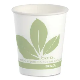 R53bbjd110 Dart Container Corporation Bare Eco-forward Treated Paper Cold Cups 5oz Green/white 3000/carton