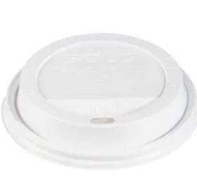 Tlp316-0007 Dart Container Solo White Plastic Lids - Fits Paper Cups Case Of 1000