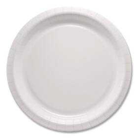 Dart Hp10w Compostable Paper Dinnerware Proplanet Seal Plate 10 Dia White 500/carton