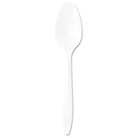 S6bw Dart Teaspoons Plastic White Pk1000