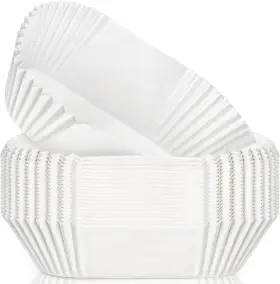 De-loafliner-papw-80p Deayou 80 Pcs Bread Baking Liners 2 Lb Paper 7.5 Inch L X 3.5 W 2.5 H White