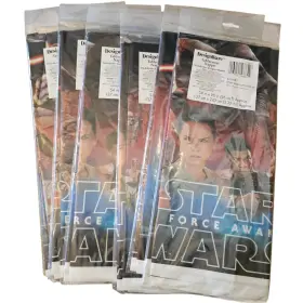 Designware 013451568654 6 Star Wars Force Awakens Plastic Table Covers 54 Inch X 96 New