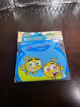 40-1538 Designware Lot Of 3 New Fairly Odd Parents 8 Pack Bag Party Supplies 24 Total