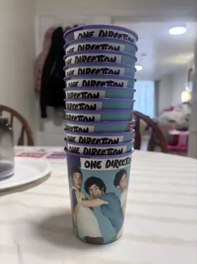 421299 Designware 1d / 16oz Party Favor Cups/purple Bpa-free Plastic Selling Individually