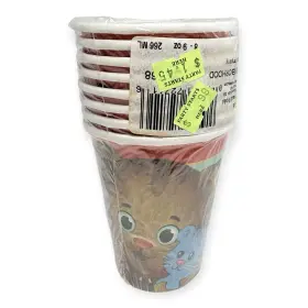 581768 Designware Nos Daniel Tiger S Neighborhood Party 8 Oz Cups 8pk 2017 Discontinued Pbs Kids