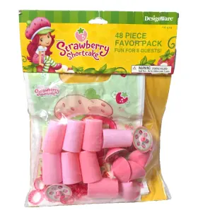 Designware 661526954644 New In Package Strawberry Shortcake 48 Piece Party Supplies