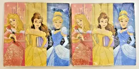 Disney 011179940523 Princess 32 Birthday Party 2-ply Napkins Aurora Belle Cinderella