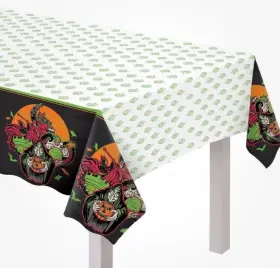 Disney 192937411667 3 100 Halloween Villains Party Supplies Vinyl Tablecloth 54 X 96 Inch New