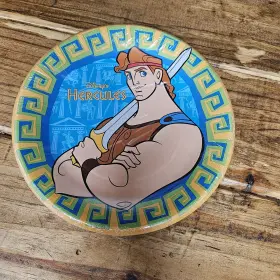Disney 726528066648 Vintage Hercules Party Paper Plates 6.75 Inch Set Of 8 Nib Sealed
