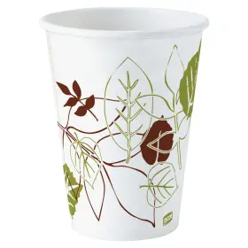 2342wsct Dixie Hot Cups Polylined 12oz 500/ct Pathways/white