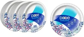 Dixie 744110550566 Paper Dessert Plates 6 7/8 Inch 50 Ct 3