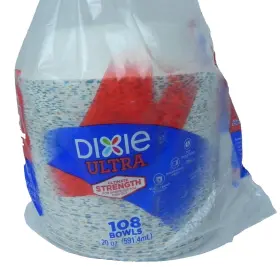 Dixie 826824994215 Paper Bowls 20 Oz Disposable Bowl 108 Pack Ultimate Strength New