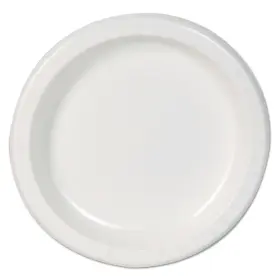 Dbp09wct Dixie Basic Paper Dinnerware Plates White 8.5 Inch Diameter 125/pack 4/carton
