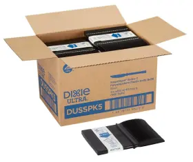 Dusspk5 Dixie 40/pack 960 Knives Ultra Smartstock Series-w Polystyrene Black
