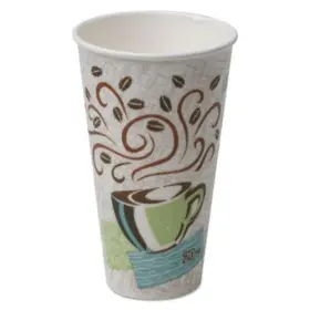 5360cd Dixie Foods 40 Perfectouch Insulated Paper Hot Coffee Cups By Gp Pro