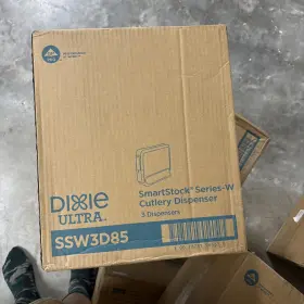 Ssw3d85 Dixie Ultra Smartstock Wrapped Cutlery Dispenser