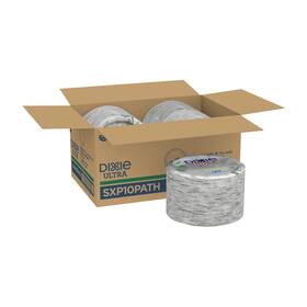 Dixie Sxp10pathct Ultra 10-1/16 Inch Hw Paper Plates 500 Count