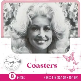 Dolly 039938987008 Party Supplies 8 Piece Coaster Set