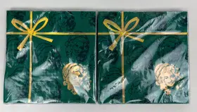 Dolly Parton 196504144125 2 Packs Lunch Napkins Christmas Ply Paper 16 Count Each