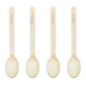 Dress My Cupcake 887394898624 Natural Wood Candy 500-pack Buffet Spoons Diy Kit Fat Free Silver