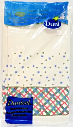Duni 025176031337 Vtg Dunicel Tablecover 2-pack Tablecloth 50 X 108 Inch Drapes Like Linen