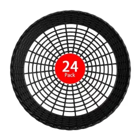 Ebigic 745924153684 Paper Plate Holders 8/12/24 Packs 9/10 Inch Reusable Black P