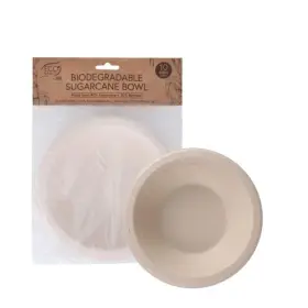 Wm-eb-bscb-300ml Eco Basics Biodegradable Sugarcane Bowl 10pcs