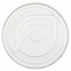 Eco Products 644632900545 - Ep-flcc 9-24 Oz Flat Corn Cup Lids