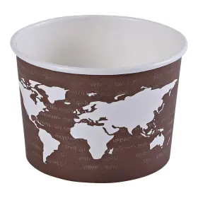 Eco Products 644632900927 Compostable 8oz Lined Paper Food Bowls Case Of 1000 Renewable Disposable Ro