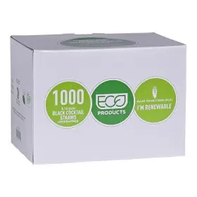 Eco Products 644632901429 Eco-products Disposable Cocktail Plastic Straws 5.75 Inch Long 3mm Diameter Ec