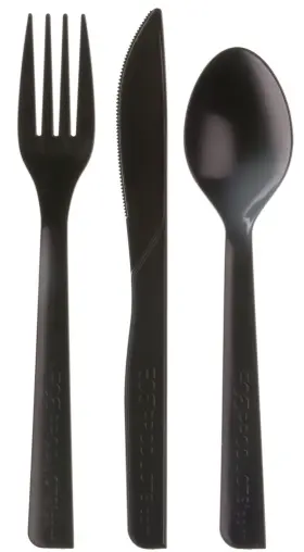 Eco Products 644632902679 Eco-products Recycled 6 Inch Plastic Utensil Set Wrapped Cutlery Kit Case Of 25