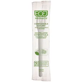 Eco Products 644632931365 Eco-products Compostable Cpla 6 Inch Plastic Forks Case Of 1000 Individually Wr