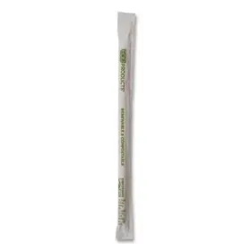 Epstpha775 Eco Products Renewable And Compostable Pha Straws 7.75 Inch Natural