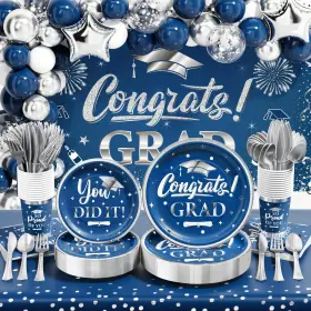 Tg-zszp-zh031-bhx01 Ecomore Graduation Party Decoration Class Of 2025 245pcs College Grad Decor Supplies