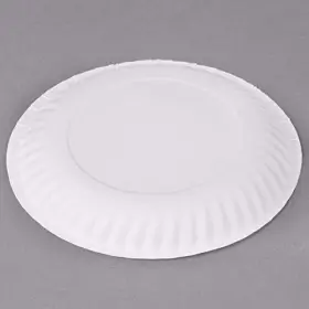 Eilat 018026726101 6 Inch Uncoated Paper Plates 10-100 Ct