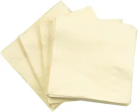 5255620721 & Envelope Small Beverage Napkins - 5 X Ivory 50/pack