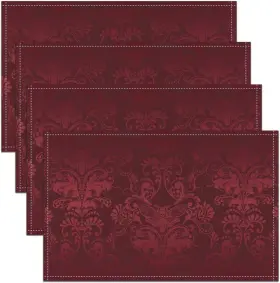 Cmhs7522sxy-cd Erosebridal 45x30x4 Adults Red Bohemian Place Mats Gothic Baroque 12 Inch X 18 Multi 25